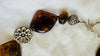 Dramatic Amber Necklace. Antique Sterling Silver Beads. Maximalist Designer Jewelry. IN COMPLIANCE with Etsy Regulations