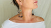 Vintage Uzbek Bukhara Silver Earrings. 1153. Rare!