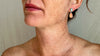 Turquoise & Shell Earrings. Spiny Oyster Shell. 0900