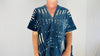 Vintage Indigo Blouse. Repurposed African Cloth. Mali