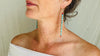 Natural Turquoise Earrings. Santo Domingo. Kewa Pueblo. Native American. 4025