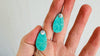 Turquoise & Silver Earrings. Handmade Sterling Silver Jewelry. Natural Sleeping Beauty Stone. 2700