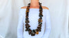 Huge Graduated Amber Chip Beaded Necklace. Mexican Amber. Dramatic and Gorgeous!
