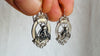 Oaxacan Insect Filigree Earrings. Sterling Silver. Bees. Mexico. Frida Kahlo. 416