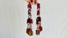 2 Vintage Turkmen Tassels. Silk. 4266