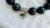 Rainbow Obsidian and Garden Quartz Necklace. Handmade Designer Beaded Necklace.