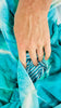 Cotton Velvet Tie Dyed Robe. Luxe Robe. 100% Cotton. One size.