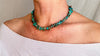 Turquoise and Sterling Necklace. 1251