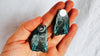 Chrysocolla and Sterling Silver Earrings. 2886