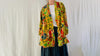 Frida Kahlo Cotton Velvet Printed Jacket. Luxe Robe. All Cotton.