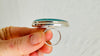 Oversized Aquamarine Cocktail Ring | Handmade Adjustable Sterling Silver | Unique Gemstone Jewelry.