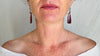Red Jasper Earrings. Sterling Silver. 2006