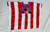 Vintage Oxchuc Mexican Huipil. Vibrant Mayan Textile. 4252