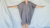 Mexican Gauze Dress. Hand Dyed. Applique Work. One Size.