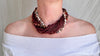 Carnelian Necklace with Ancient Beads. Multi Strand. 1387