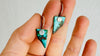Hubei Turquoise Earrings. Sterling Silver. 2690