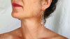 Shiny Silver Hoop Earrings. Oaxacan Jewelry. Sterling Silver. AR2