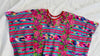 Vintage Totonicapan Huipil. Hand-Woven & Embroidered. Ikat. 4318