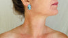 Larimar Earrings I Beautiful Sterling Silver Jewelry I Unique Gemstone Jewelry I Gifts for Her 4059