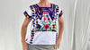 Patria Nueva Mexican Huipil. Vibrant Mayan Textile.