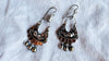 Mazahua Love Bird Earrings. Sterling Silver. Oaxaca, Mexico. Frida Kahlo. BI1