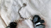 Labradorite & Ammonite Necklace. One-of-a-Kind. Sterling Silver.