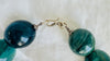 Chunky Fluorite Necklace. Designer Handmade Necklace. Sterling Silver Jewelry. Natural Stone Choker.