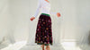 Vintage Rabari Long Embroidered Skirt. Hand Embroidered. 4216
