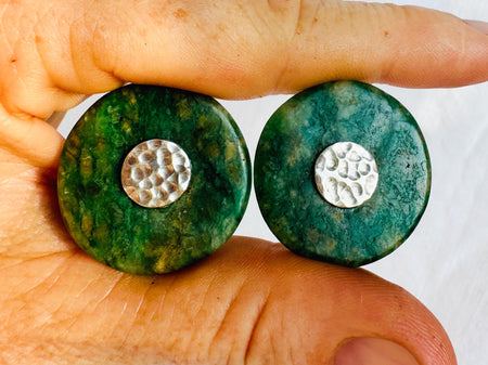 Guatemalita Earrings. Sterling Silver Posts. 4403. Scratch N Dent