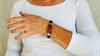 Amber & Silver Bracelet. Mexican Amber. Men's Gift. 0408