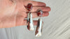 Jasper & Silver Drop Earrings. Sterling Silver. 2189