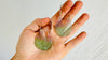 Rainbow Fluorite & Silver Flower Earrings. Sterling Silver. Atelier Aadya. 2722