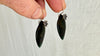 Jade Leaf Earrings. Sterling Silver. Atelier Aadya. 2251