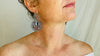 Vintage Oaxacan Filigree & Coral Earrings. Sterling Silver. Mexico. Frida Kahlo