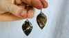 Jasper Leaf Earrings. Sterling Silver. Atelier Aadya. 2894