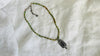 Virgin of Guadalupe Turquoise Necklace. Natural American Turquoise and Sterling Silver. 2399