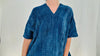 Vintage Indigo Blouse. African. Burkina Faso. 4214