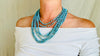 Kuchi Multi-Strand Tribal Beaded Necklace. 2548