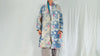 Vintage Kantha Quilted Coat, Reversible Art Jacket, One Size.