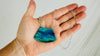 Chrysocolla and Silver Pendant Necklace. 2730