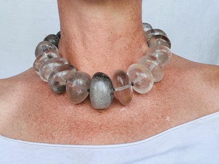 Garden Quartz & Silver Necklace. Atelier Aadya. S/N