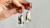 Jasper & Silver Drop Earrings. Sterling Silver. 0885