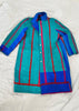 Vintage Kantha Color Block Coat.