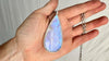 Rainbow Moonstone and Silver Pendant Necklace. SCRATCH N DENT. Sterling Silver Chain. 2286. Natural Stone . Handmade.