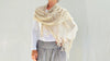 Wild Silk Shawl. Gosamer Handspun Silk from Madagascar.