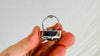 Natural Quartz Cocktail Ring. Gorgeous Oversized Sterling Silver Designer Jewelry. Handmade in Mexcio. 4187