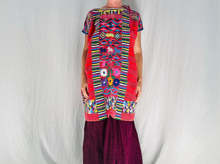 Huipil San Lucas Ojitlan. Media Gala. Oaxaca, Mexico.