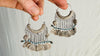Vintage Uzbek Bukhara Silver Earrings. Very Rare Sterling Silver Treasures. 4182