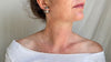 Silver Barbell Earrings. Thailand. Smaller. 1009