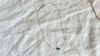 Turquoise Necklace. Sterling Silver Chain. 1106